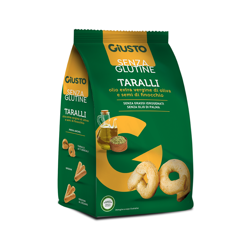 Giusto Taralli al Finocchio Senza Glutine 175 g