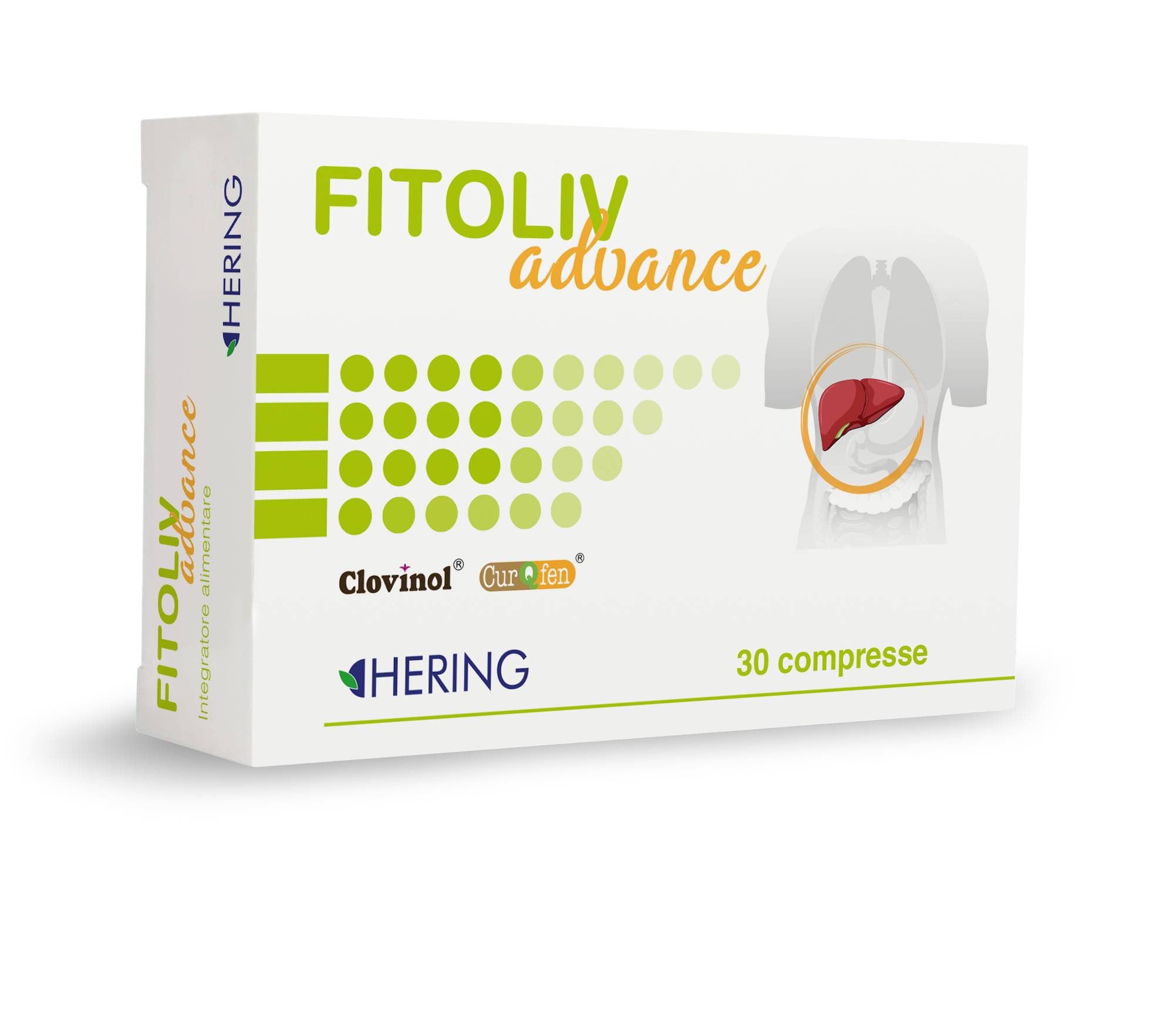 Hering Fitolive Advance Integratre Funzione Epatica 30 compresse