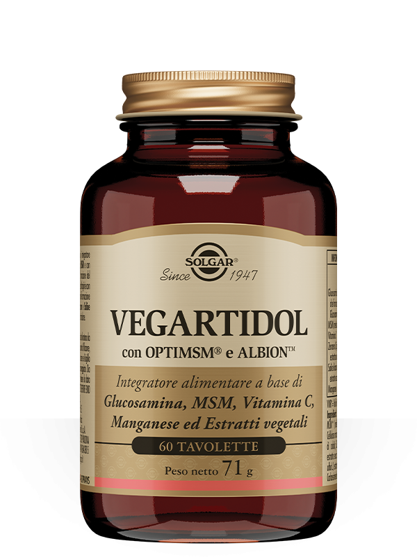 Solgar Vegartidol Integratore per il Benessere delle Articolazioni 60 tavolette