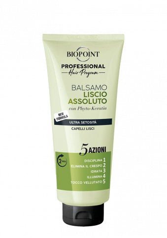 Biopoint Professional Hair 5 Azioni Balsamo Liscio Assoluto 350 ml