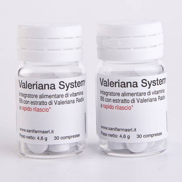 Valeriana System Compresse a Rilascio Rapido 30+30 compresse