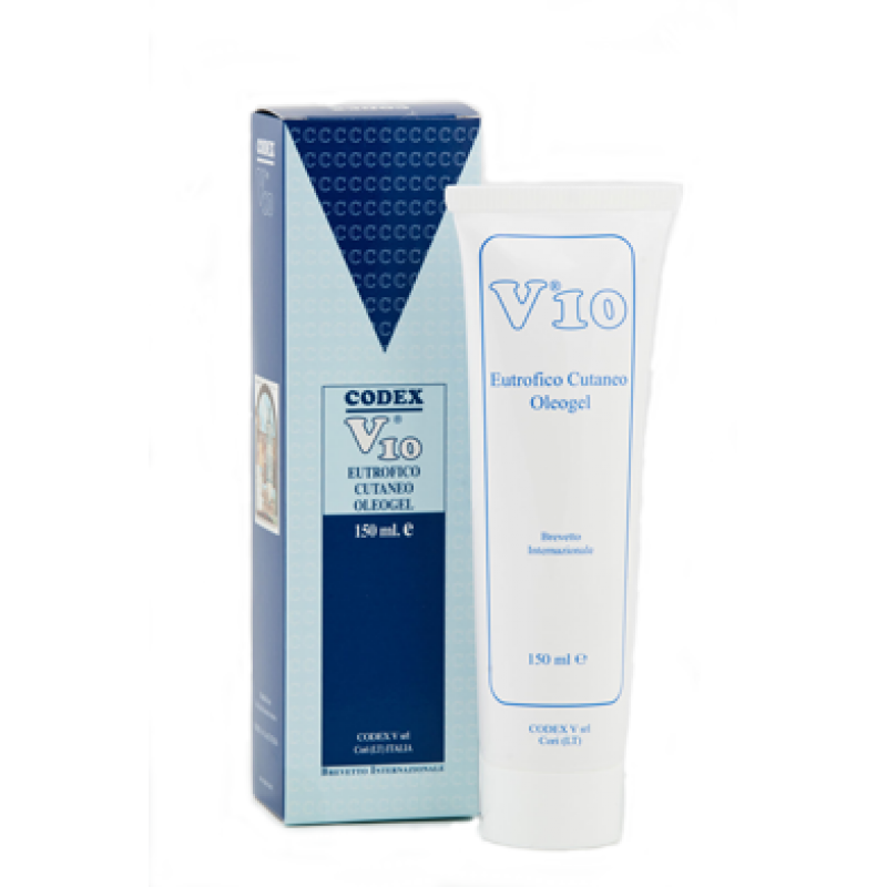 Codex V10 Oleogel trofico anti - invecchiamento di cute e mucose 150 ml