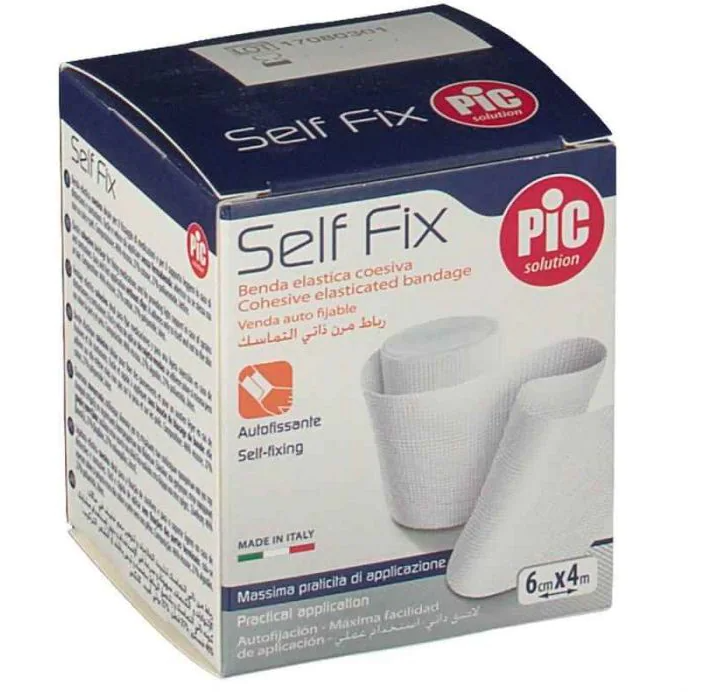 Pic Self Fix Benda Elastica di Fissaggio cm 6x4 m