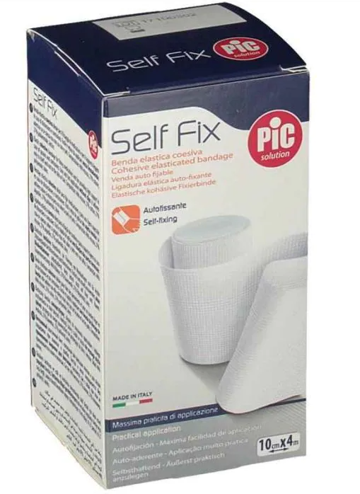 Pic Self Fix Benda Elastica di Fissaggio cm 10x4 m