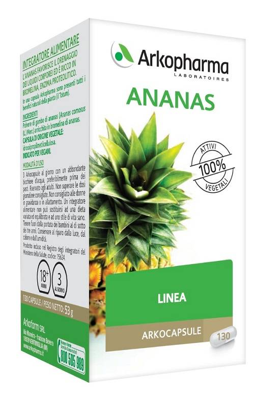 Arkopharma Arkocapsule Ananas 130 Capsule
