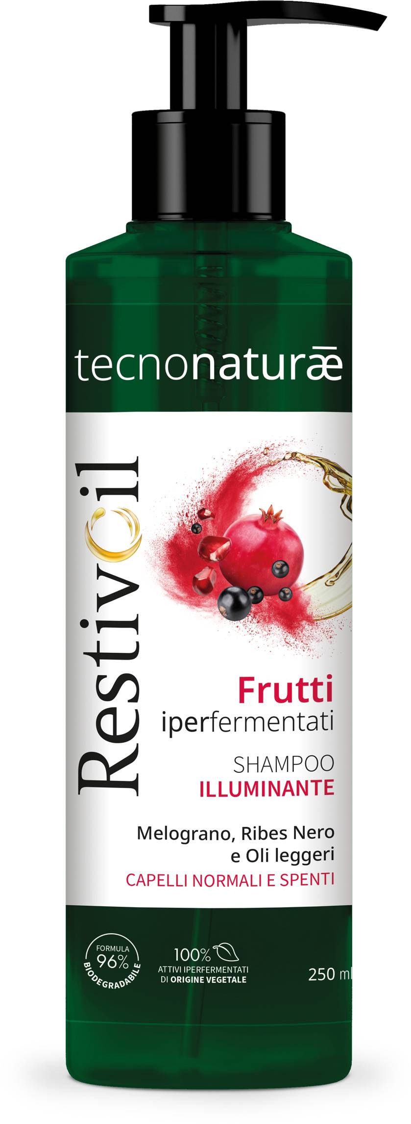Restivoil Tecnonaturae Shampoo Illuminante Capelli Normali 250 ml