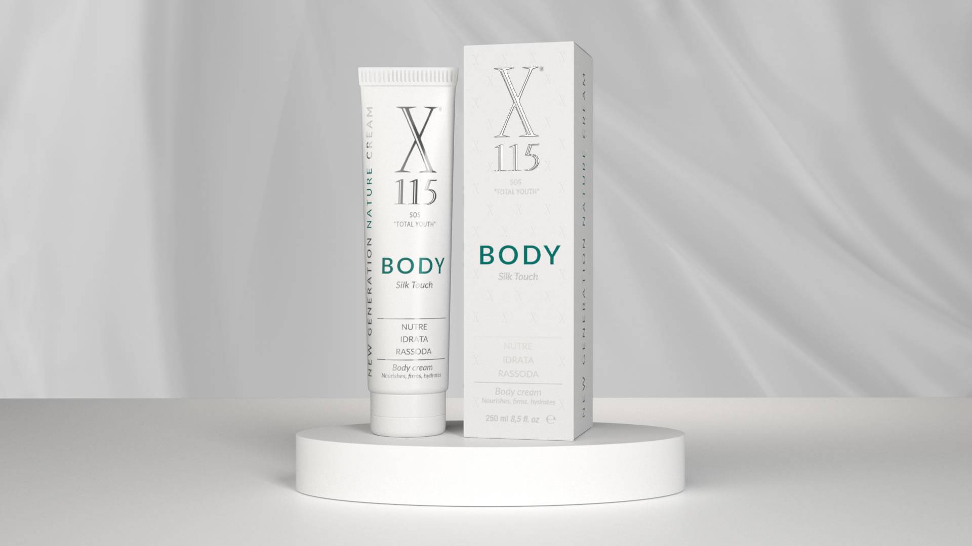 X115 Body New Generation Nature Crema Corpo Rassodante 250 ml