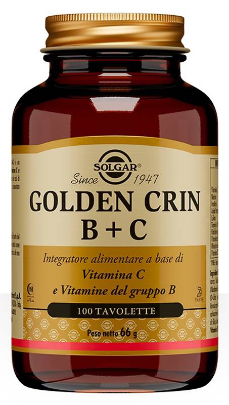 Solgar Golden Crin B+C Integratore per Capelli 100 tavolette