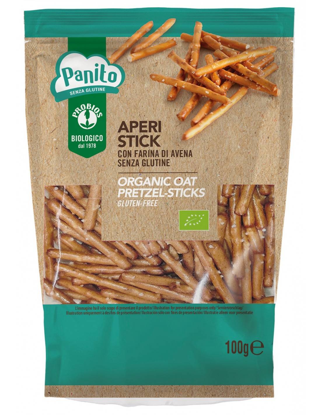 Probios Bio Aperi Stick Senza Glutine 100 g