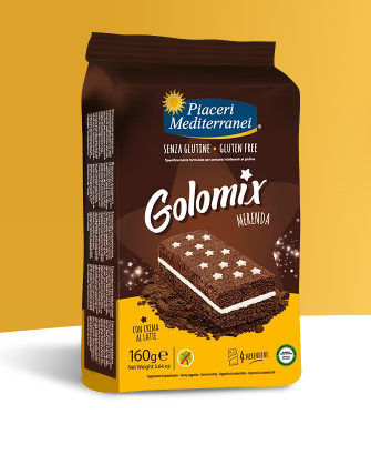 Piaceri Mediterranei Golomix Merenda Senza Glutine 160 g