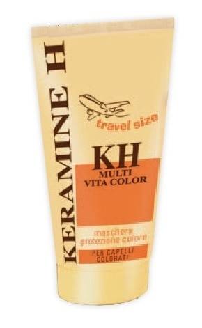 Keramine H Multi Vita Color Maschera Capelli Protezione Colore 75 ml Travel Size