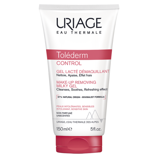 Uriage Tolederm Control Gel Demaquillant Gel detergente Latteo 150 ml