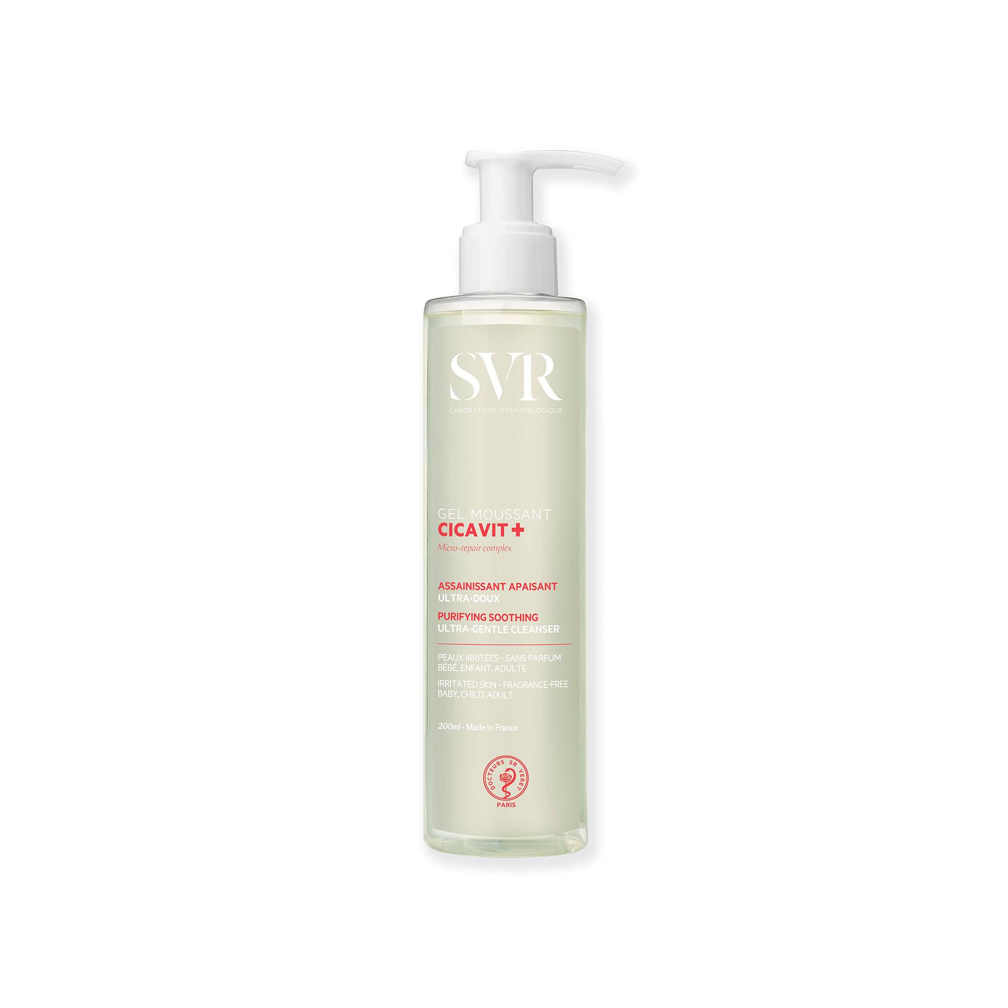 Svr Cicavit+ Gel Moussant Detergente 200 Ml