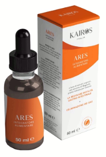 Kairos Ares Integratore Alimentare per Eliminare i Gas 60 ml