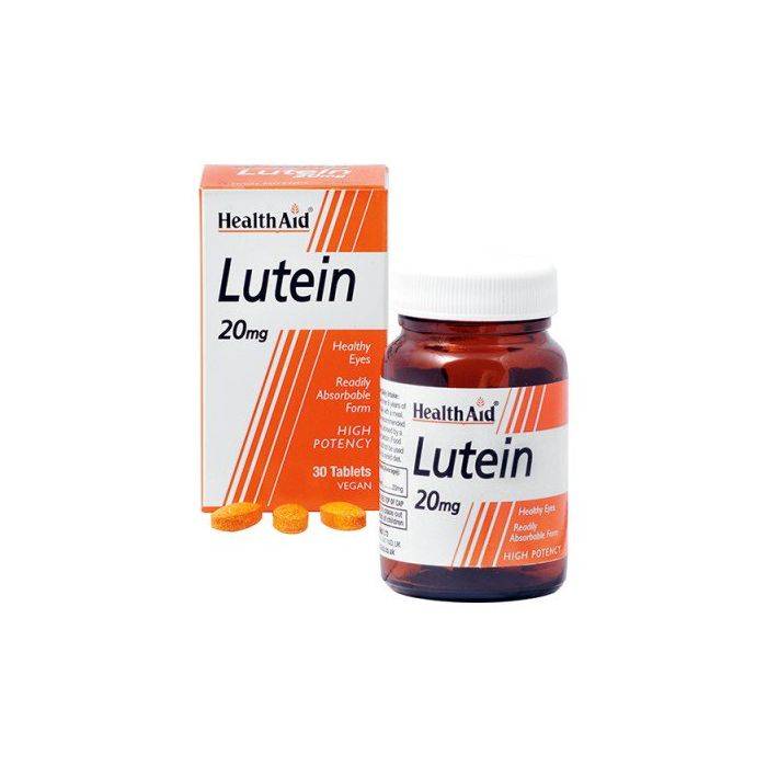 Healt Aid Lutein Integratore di Luteina 30 compresse
