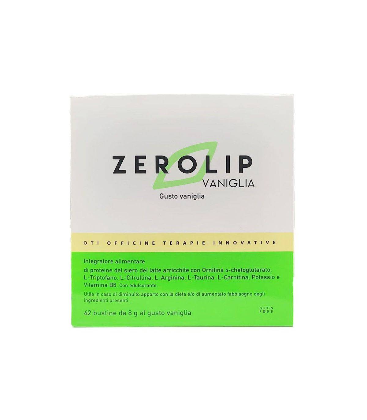 OTI Zerolip Integratore Alimentare per Dimagrire Vaniglia 42 bustine