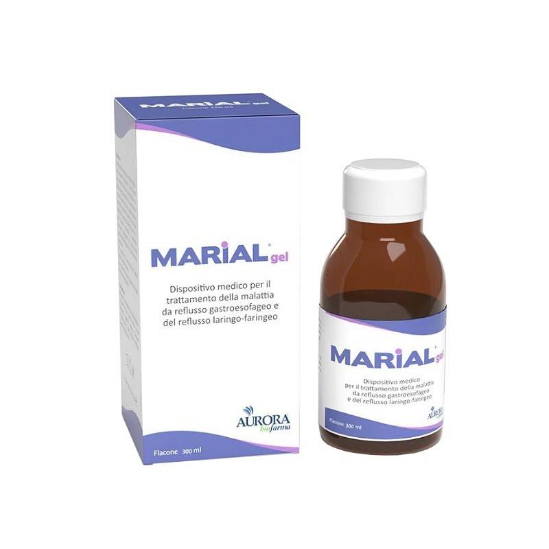 Aurora Biofarma Marial Gel Trattamento per il Reflusso Gastroesofageo 300 ml