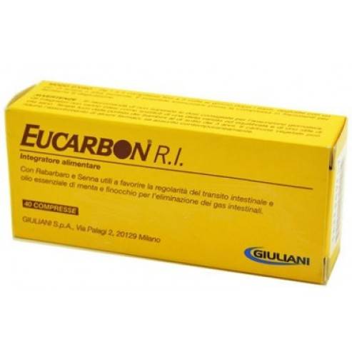 Eucarbon R.I Integratore per i Gas Intestinali 40 compresse