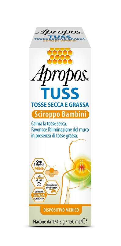 Apropos Tuss Sciroppo Bambini Per Tosse Secca e Grassa 150 ml