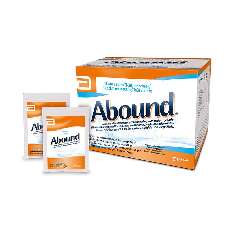 Abound Alimento Dietetico a Fini Medici Speciali Gusto Neutro 30 buste
