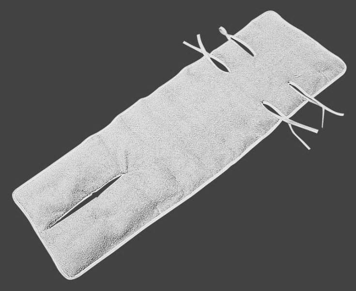 Fantasy Frescoviaggio Materassino in Spugna Bianco