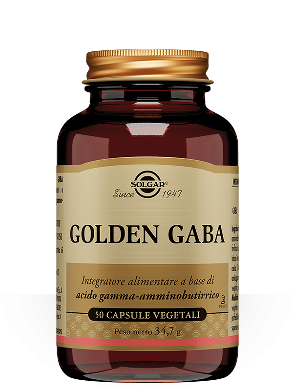 Solgar Golden Gaba Integratore Omeopatico Rilassante 50 capsule