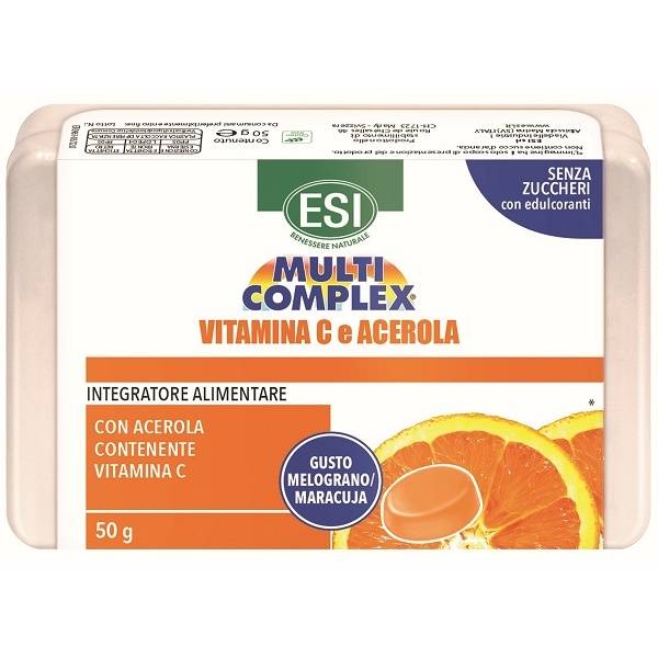 Esi Vitamina C Caramelle Integratore di Vitamina C 50 g