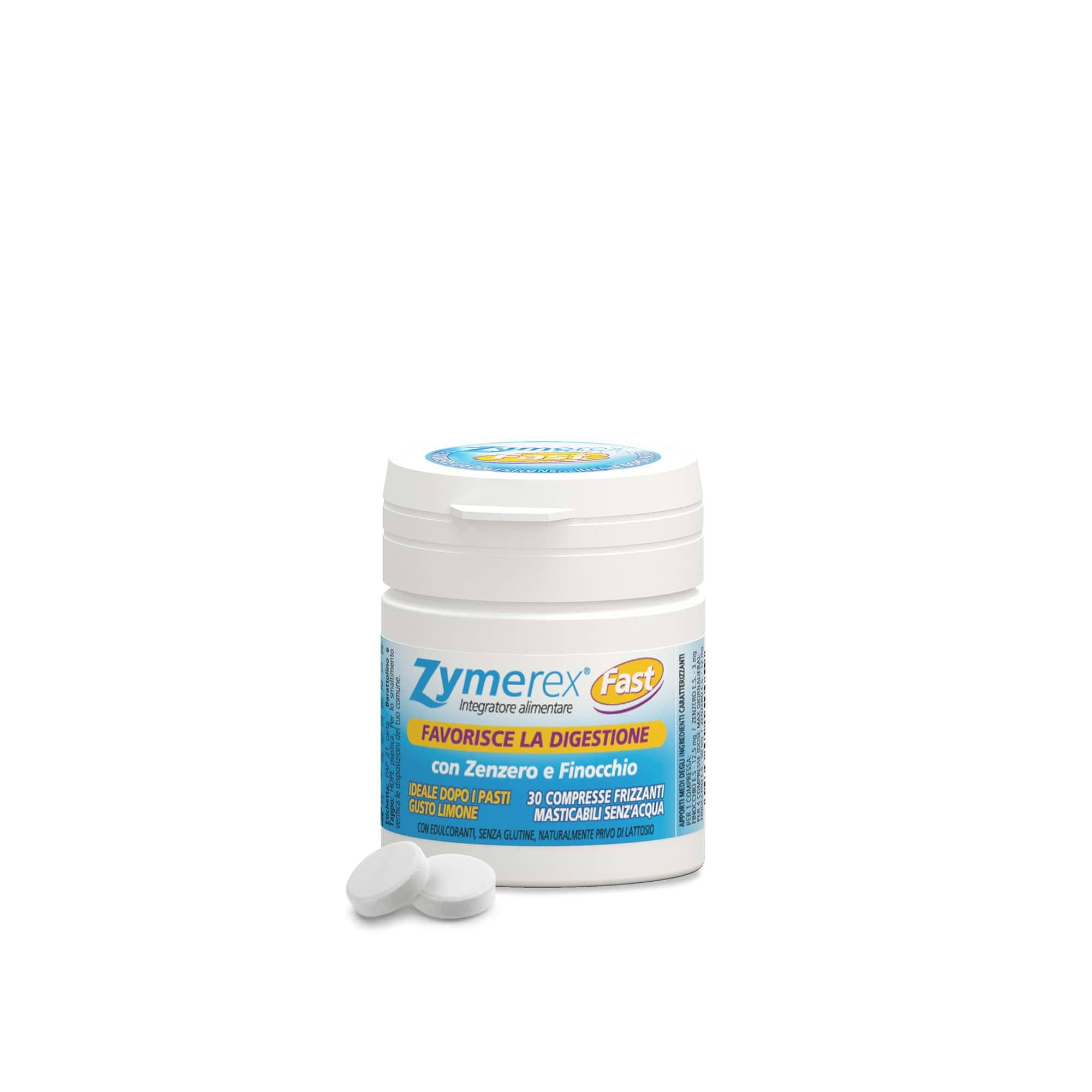 Zymerex Fast Integratore per la Digestione 30 compresse