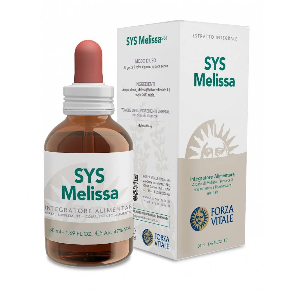 Forza Vitale SYS Melissa Gocce 50 ml