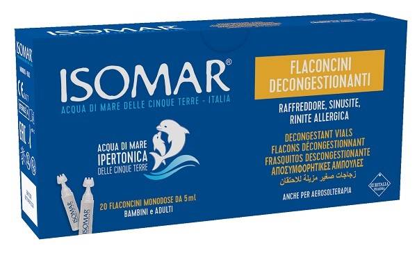 Isomar Soluzione decongestionante nasale 20 Flaconcini da 5 ml