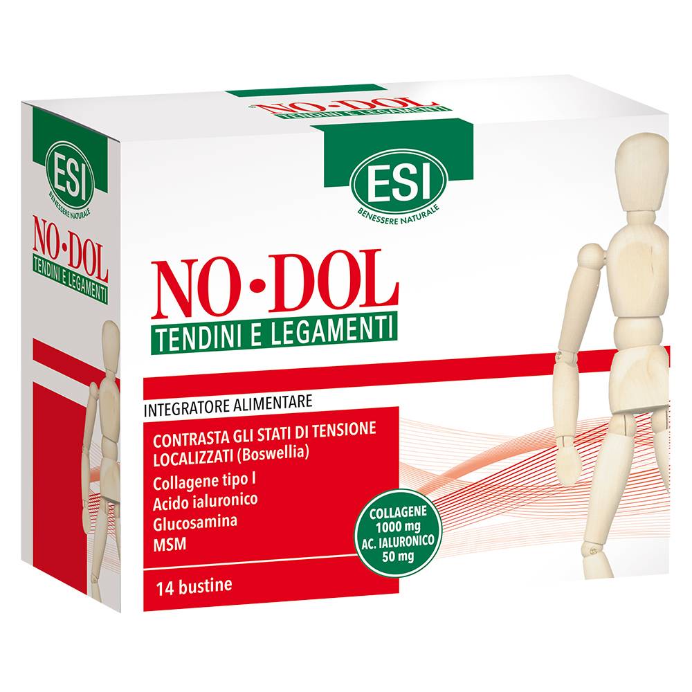Esi No Dol Tendini e Legamenti Integratore per il Benessere Articolare 14 bustine
