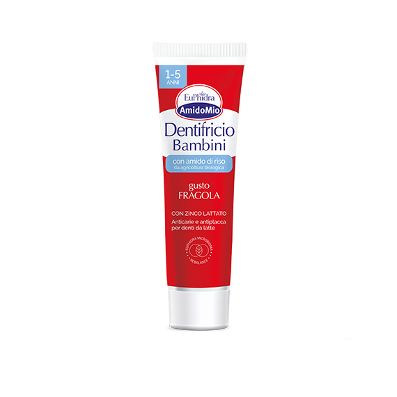 Euphidra AmidoMio Dentifricio alla Fragola Bambini 1 - 5 anni 50 ml