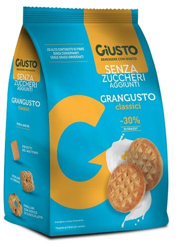 Giusto Grangusto Classici Frollini senza Zuccheri Aggiunti 350 g