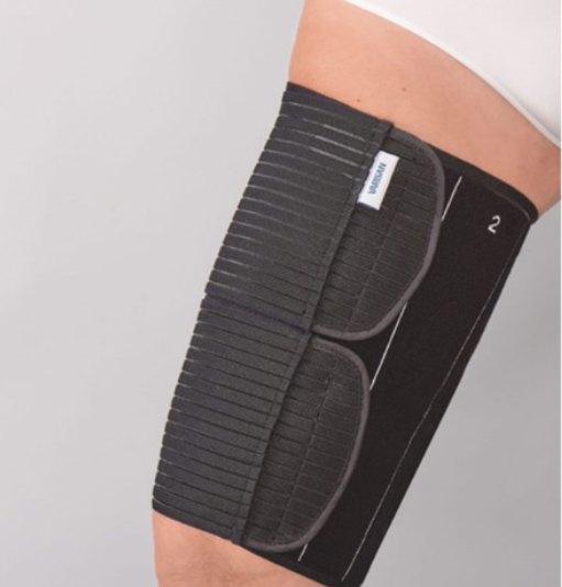 Cizeta Veinalgic Bendaggio Compressivo Pre - Post Sclerosi Coscia Nero Taglia 2