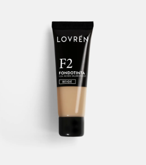 Lovren F2 Fondotinta Beige Con Acido Ialuronico 25 ml