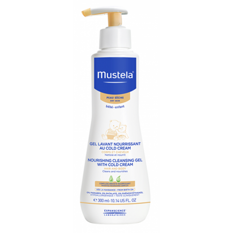 Mustela Gel Detergente Nutriente Cold Cream 300 ml