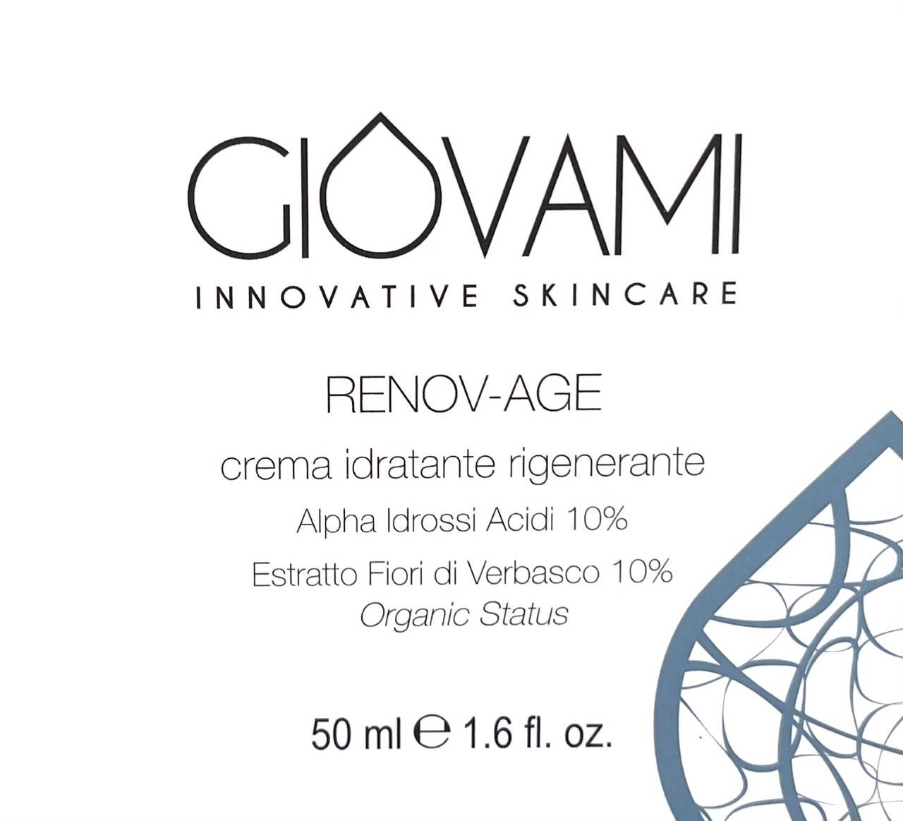Giovami Renov Age Crema Idratante Rigenerante Viso 50 ml