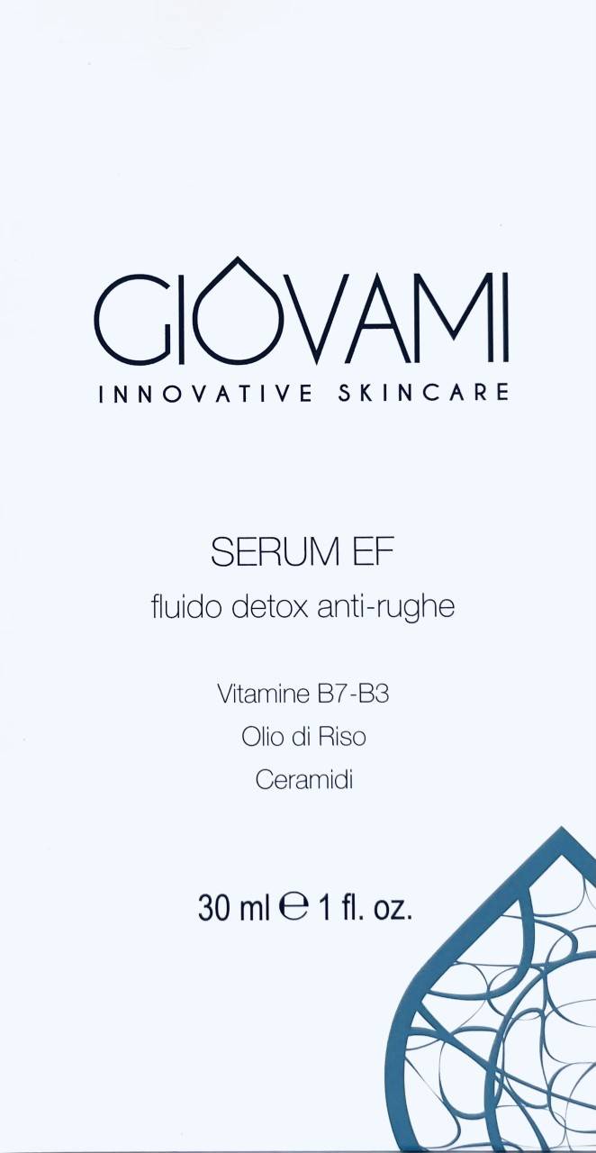 Giovami Serum EF Fluido Detox Anti - rughe Viso 30 ml