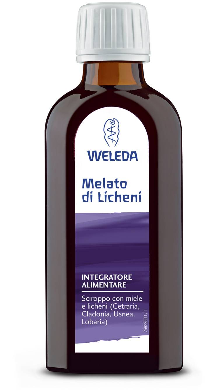 Weleda Melato di Licheni Sciroppo per Raffreddore