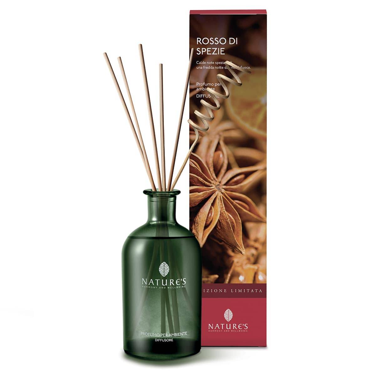 Nature's Diffusore per Ambienti Rosso di Spezie 200 ml Edizione Limitata