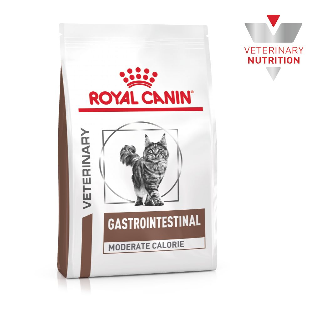 Royal Canin Gastrointestinal Moderate Calorie Alimento Dietetico per Gatti 400 g