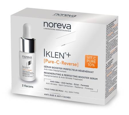 Noreva Iklen + Pure C Reverse Siero Viso Anti - Rughe 3 X 8 ml