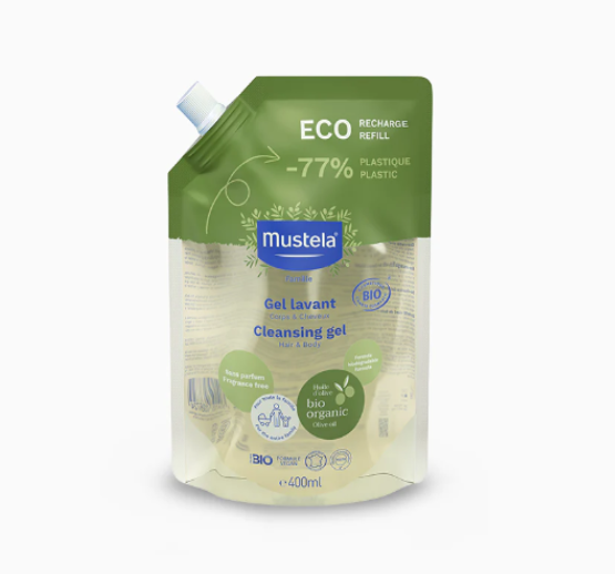 Mustela Eco - Ricarica per Gel Detergente Bio 400 ml
