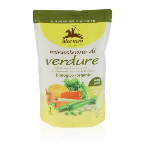 Alce Nero Minestrone di Verdure Pronto Biologico 500 g