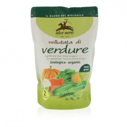 Alce Nero Vellutata di Verdure Pronta Biologica 500 g