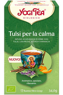 Yogi Tea Infuso Tulsi per la Calma Tisana Biologica 34 g