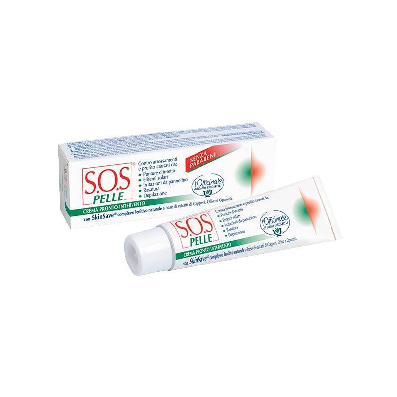 SOS Pelle Crema lenitiva per prurito e arrossamenti 75 ml
