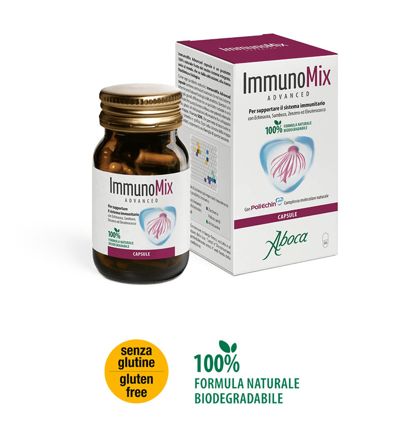Aboca Immunomix Advanced Integratore per le Difese Immunitarie 50 capsule