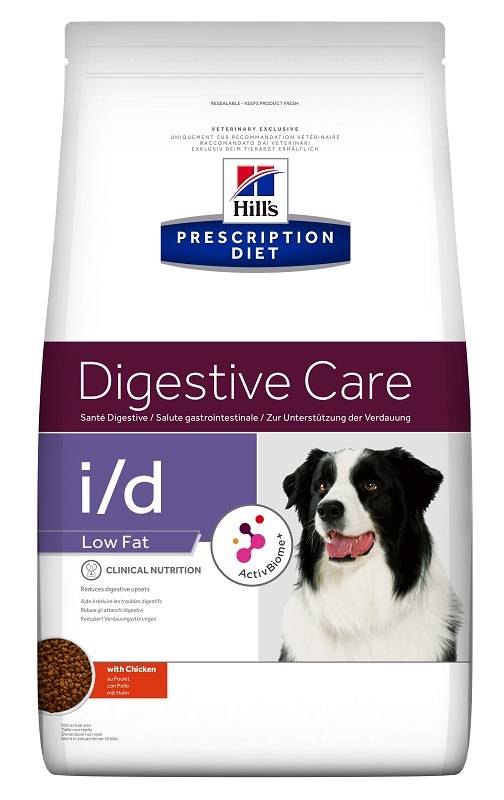 Hill's Prescription Diet Canine I/D Low Fat Cibo Secco per Cani Benessere Gastrointestinale 1,5 kg