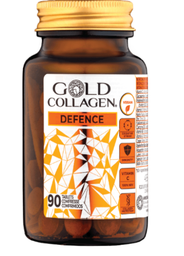 Gold Collagen Defence Integratore per la Pelle Antiossidante 90 Compresse